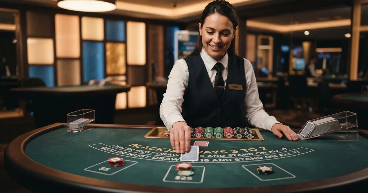 Blackjack na żywo w Polsce — legalne kasyna, zasady i stawki 2026